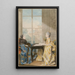 La marquise du Moutier et sa fille - Louis Carrogis Carmontelle — framed artwork on a wall