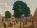La grande cour de l'Hôpital des lépreux - Louis Chalon — artwork view