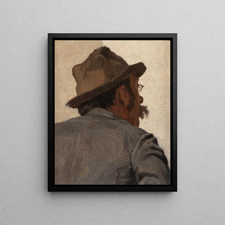 Louis Charles Moeller - Man from the Back with Glasses.webp