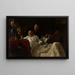 Signature du dernier testament - Louis Charles Moeller — framed artwork on a wall