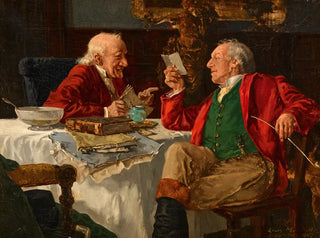La Conversation - Louis Charles Moeller — artwork view