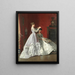 Preparation for the Ball - Louis Charles Verwee — framed artwork on a wall