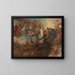 Hercules and Hebe - Louis Chron — framed artwork on a wall