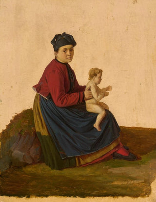 Louis Coblitz - Woman from Hauenstein with a Child.webp