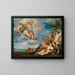 Venus and Apollo with the Muses - Louis Cousin — framed artwork on a wall