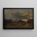 Storm - Louis Derickx — framed artwork on a wall