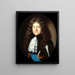 Portrait painting of Charles de Sainte-Maure, Duke of Montausier 1610-1690 - Louis Elle I. — framed artwork on a wall