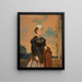 Portrait of Bertha Annie Carter - Louis Eyth — framed artwork on a wall