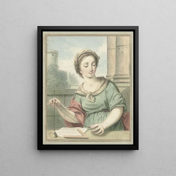 L'architecture - Louis Fabritius Dubourg — framed artwork on a wall