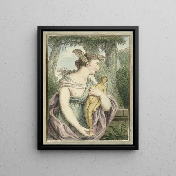 L'invention - Louis Fabritius Dubourg — framed artwork on a wall