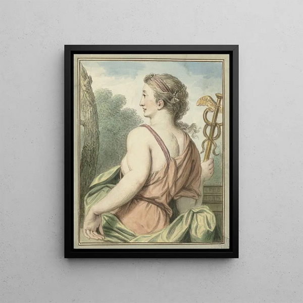 L'éloquence - Louis Fabritius Dubourg — framed artwork on a wall