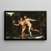 Hermaphrodite and Salmacis - Louis Finson — framed artwork on a wall