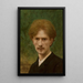 Portrait Painting of Ignacy Paderewski - Louis Frédéric Schützenberger — framed artwork on a wall