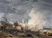 Fire in the Port - Louis Gabriel Moreau — artwork view