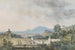 Panoramic View Painting of a Park Terrace - Louis Gabriel Moreau — artwork view