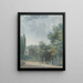 View of the Park - Louis Gabriel Moreau — framed artwork on a wall