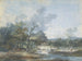 Bergère near a waterfall - Louis Gabriel Moreau — artwork view