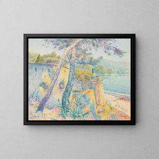Le Cap Brun - Louis Gaidan — framed artwork on a wall