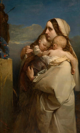 La mère infortunée - Louis Gallait — artwork view