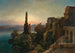 View of Lake Nemi in the Alban Hills near Rome - Louis Gurlitt — artwork view