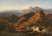 Twilight in the Alban Mountains - Louis Gurlitt — artwork view