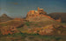 L'Acropole at twilight - Louis Gurlitt — artwork view