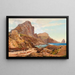 Marina Piccola Capri - Louis Gurlitt — framed artwork on a wall