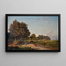 Teufelsbrück, Klein Flottbek - Louis Gurlitt — framed artwork on a wall