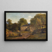 Study of Tyrolean Landscape - Louis Gurlitt — framed artwork on a wall