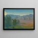 Study of Mountain Footlands - Louis Gurlitt — framed artwork on a wall