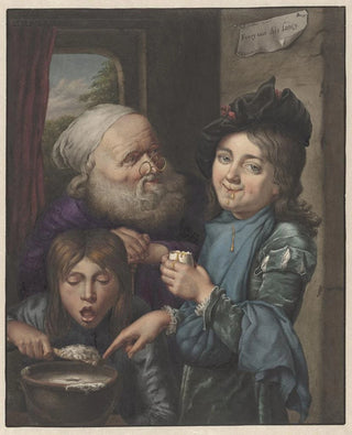 Louis Henri de Fontenay - Elk zijn meug after Godfried Schalcken.webp