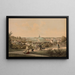 View of Tartu from Toomemägi - Louis Häflinger — framed artwork on a wall