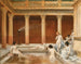 Roman Baths Painting - Louis Hierle — artwork view