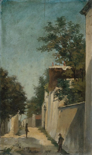 La rue Saint-Vincent Montmartre 18e arrondissement - Louis Hista — artwork view