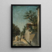 La rue Saint-Vincent Montmartre 18e arrondissement - Louis Hista — framed artwork on a wall