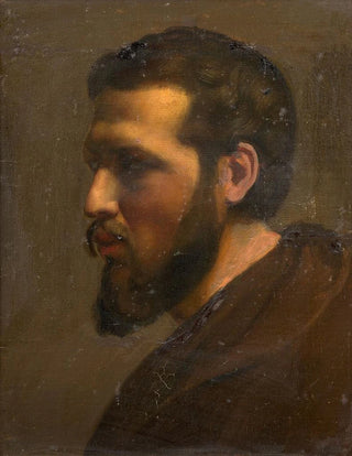 Louis Janmot - Selfportrait in profile.webp
