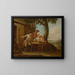 The Return - Louis Joseph Watteau — framed artwork on a wall