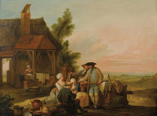 The peddler - Louis Joseph Watteau — artwork view