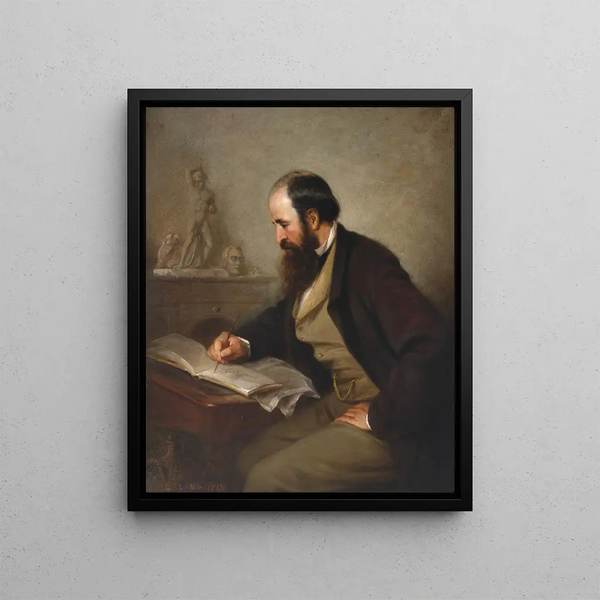 Henry Kirk Brown - Louis Lang — framed artwork on a wall