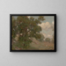 Pastoral Landscape - Louis Loeb — framed artwork on a wall