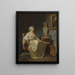 Before the Toilet - Louis Léopold Boilly — framed artwork on a wall