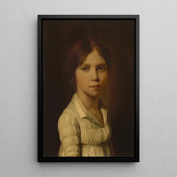 Caroline Mortier de Trévise - Louis Léopold Boilly — framed artwork on a wall
