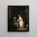 Comparison of Small Feet - Louis Léopold Boilly — framed artwork on a wall
