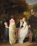 Conversation dans un parc - Louis Léopold Boilly — artwork view