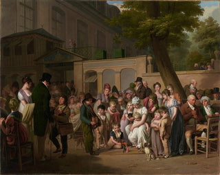 Entrance of the Turkish Garden - Louis Léopold Boilly — artwork view