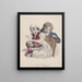 Fear - Louis Léopold Boilly — framed artwork on a wall