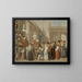 Les Strades - Louis Léopold Boilly — framed artwork on a wall