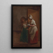 La tasse de chocolat - Louis Léopold Boilly — framed artwork on a wall