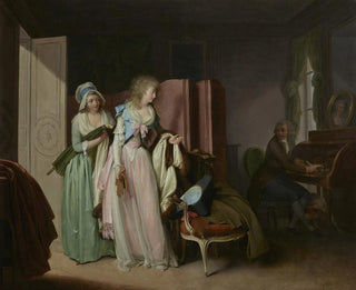 La visite rendue - Louis Léopold Boilly — artwork view