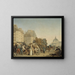 Les Déménagements - Louis Léopold Boilly — framed artwork on a wall